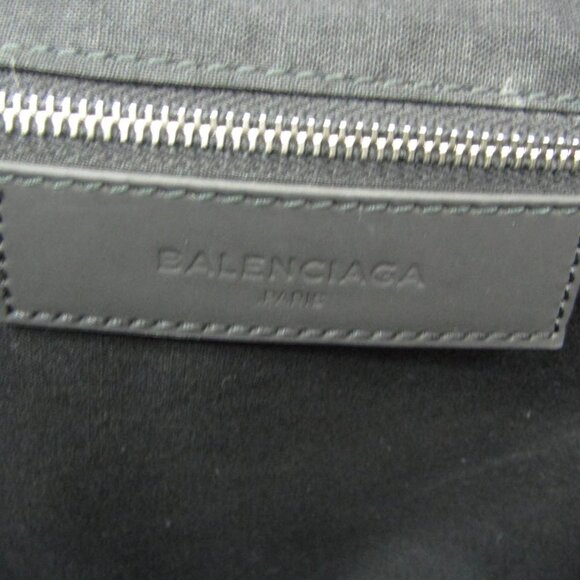 BALENCIAGA Black Leather Tote Bag - Picture 14 of 15